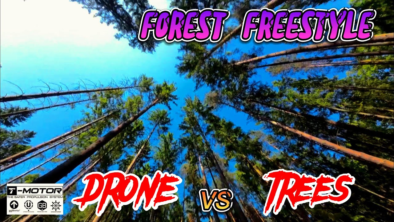 Drone vs. Trees - Freestyle in the Forest  