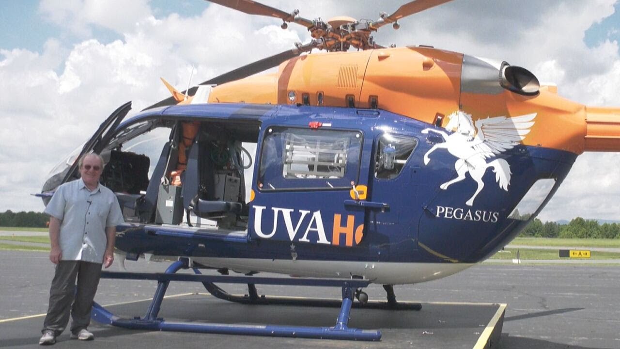 Longtime UVA Health helicopter pilot retires