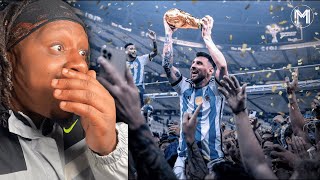 American REACTING TO Lionel Messi  WORLD CHAMPION  Movie