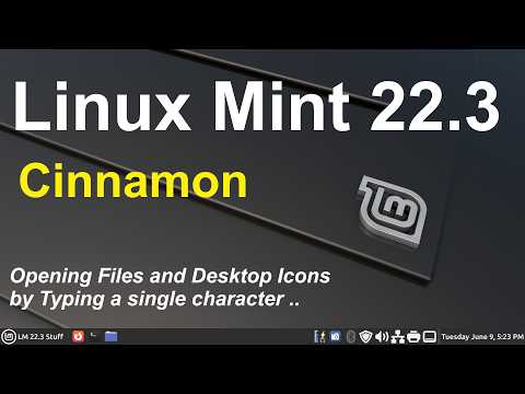 Linux Mint 22.3 - Cinnamon - New Keyboard Tricks.