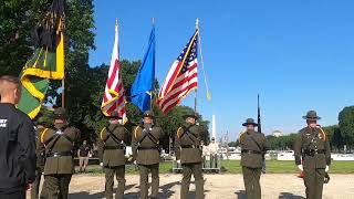2023 Police Week Tribute - US Border Patrol Honor Guard - Color Guard