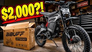 The BIBUFF GT600 Is Finally Here! | Electric Dirt Bike Unboxing