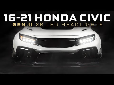 All New Morimoto 16-21 Honda Civic XB LED Headlights | The Ultimate Upgrade to Illuminate the Night?