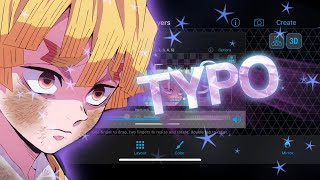 Typography tutorial on video star (advanced)