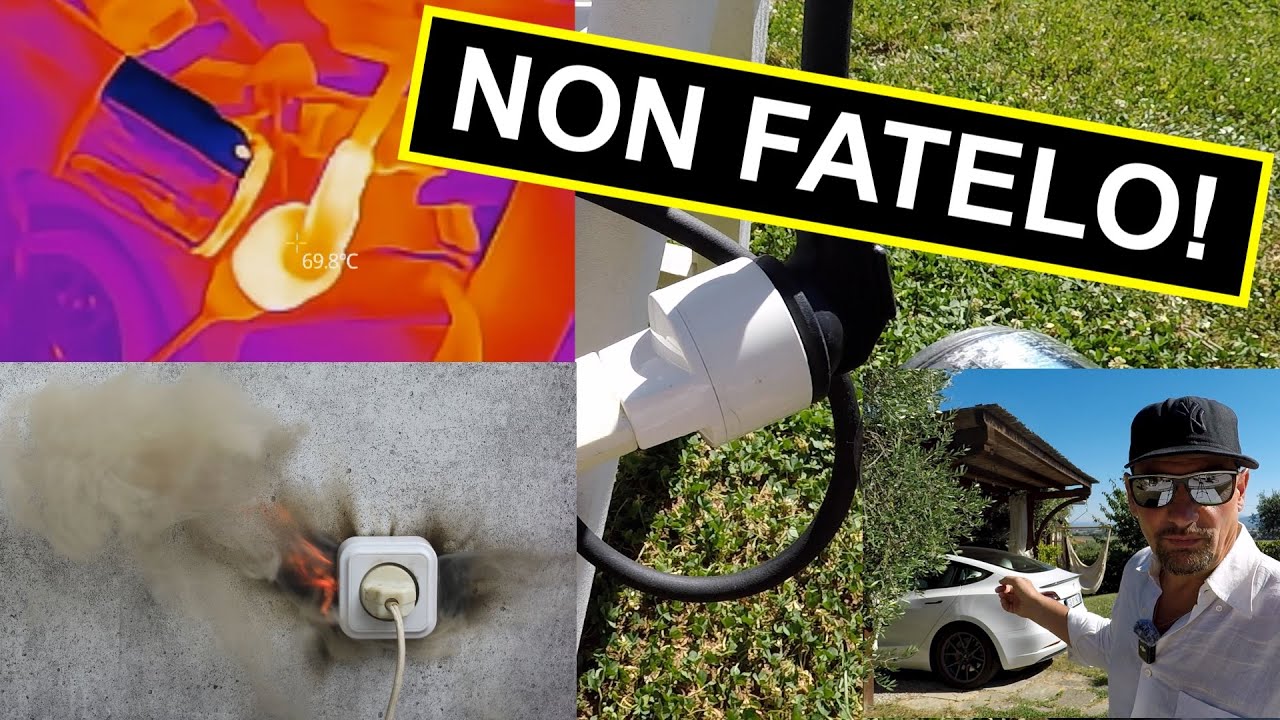 Test SURRISCALDAMENTO  presa SHUKO (Rheidon Tech PC200-3k6) ⚡️ Corso Auto Elettrica S03E08