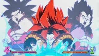 Dragón Ball FighterZ Gogeta SS4: todos los ataques especiales