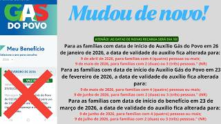 Gás Do Povo Governo Muda De Novo Saiba Agora Como Fica As Novas Datas.