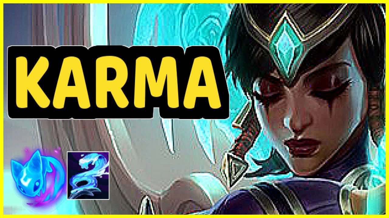 KARMA VS SORAKA SUPPORT GAMEPLAY CHALLENGER I