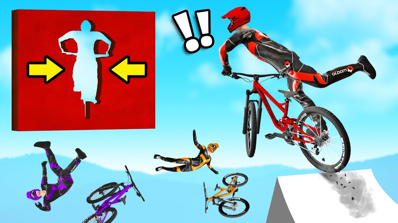 0.1% Chance To FIT Through The GAP In Descenders...