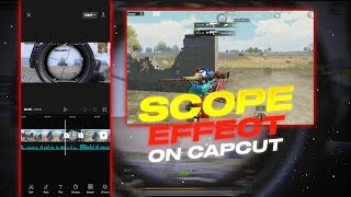 How to make scope effect on capcut😱 || Capcut tutorial || Android edit || Sd tom gaming