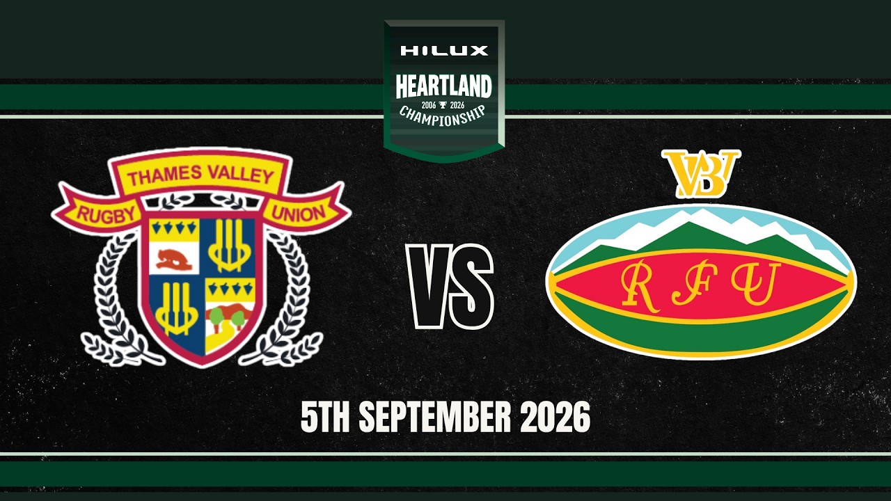 #HIGHLIGHTS | Heartland Championship Rugby - Thames Valley vs Wairarapa Bush - 5th Sept. 2026