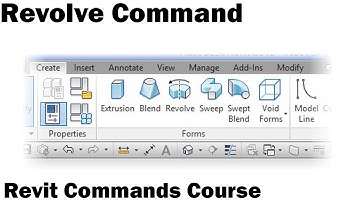 Revit Commands Course - Revolve Command