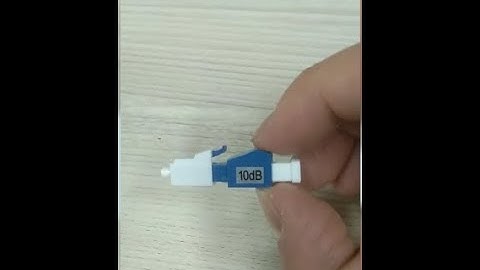 LC Optical fiber attenuator FIBCONET