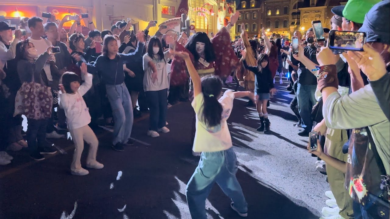 【USJホラー・ナイト2023】呪いの日本人形　ゾンビ・デ・ダンス　ラス回Possessed Playthings Ado「唱」ゾンビ・デ・ダンス2023/11/5（4K HDR 60fps）