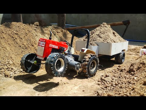 remote control tractor trolley price