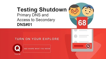 68-Testing Shutdown Primary DNS and Access to Secondary DNS#01