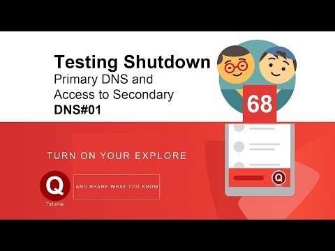 68-Testing Shutdown Primary DNS and Access to Secondary DNS#01
