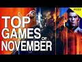 Top Upcoming November Games You Need to Try Soon!