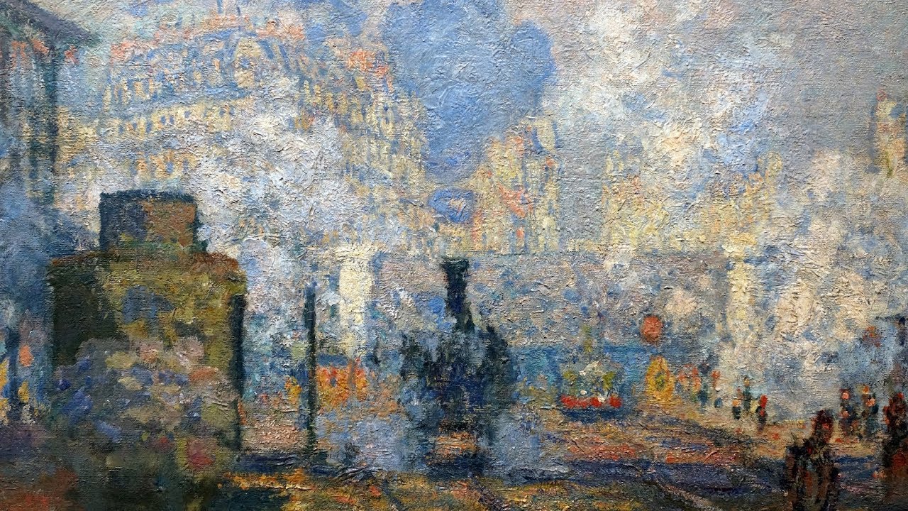 Painting modern life: Monet's Gare Saint-Lazare