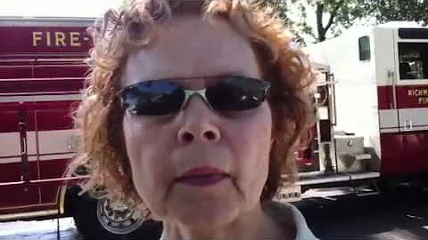 Patricia ferrell of maple wood saw flames called 9...