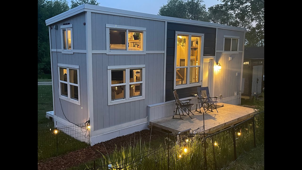 Take a tour of our bright & airy 30' Tiny House. With new owners it's now located in east Michigan!