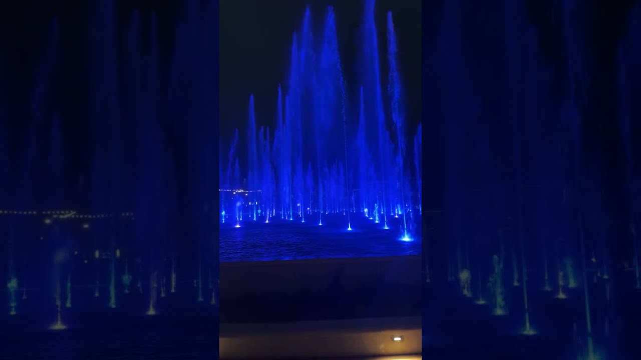 Epic Universe Nighttime Water Show | LIVE