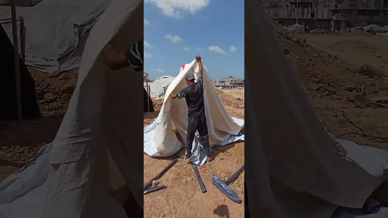 الحمدلله  ربي العالمين  ورجعنا  ثاني  الحياة  الخيم 