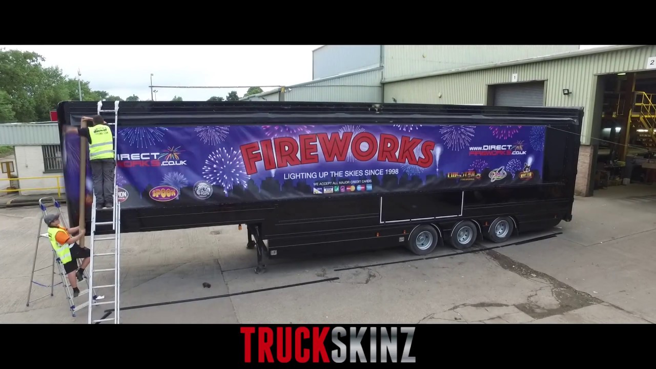 Truckskinz Special Project | Vehicle Branding | DirectFireworks.co.uk |