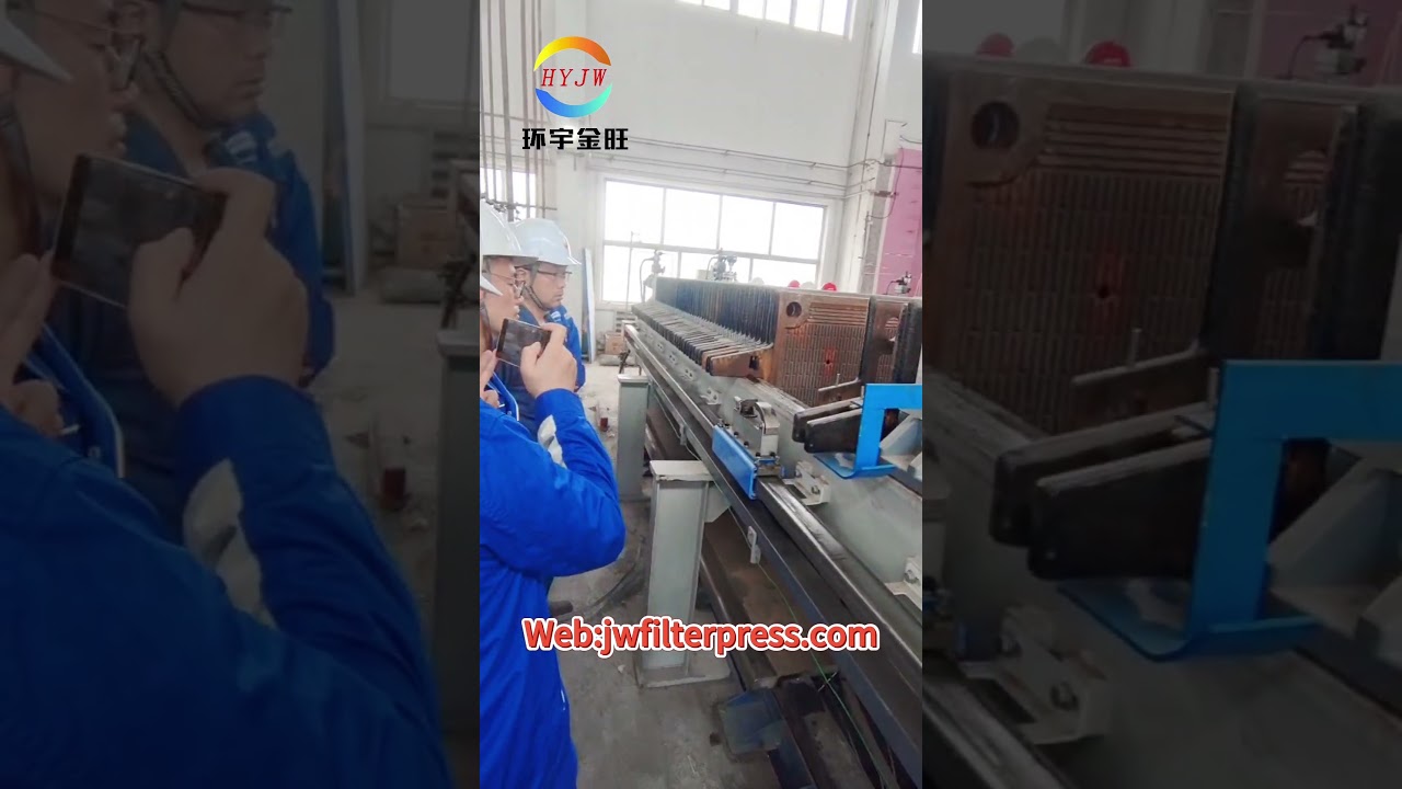 Cast iron filter presses have a wide range of applications in industry.