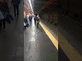 Staz. San Giovanni Metro a Roma 2 treni insieme direz. Battistini