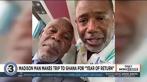 How trip to Ghana 400 years after trans-Atlantic slave trade changed this man's perspective on life