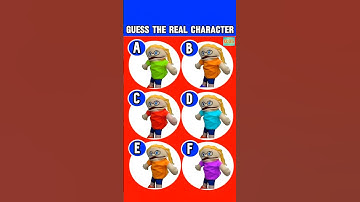 Guess The Real SML Characters From SML Movies | Junior, Brooklyn Guy #shorts #jeffy