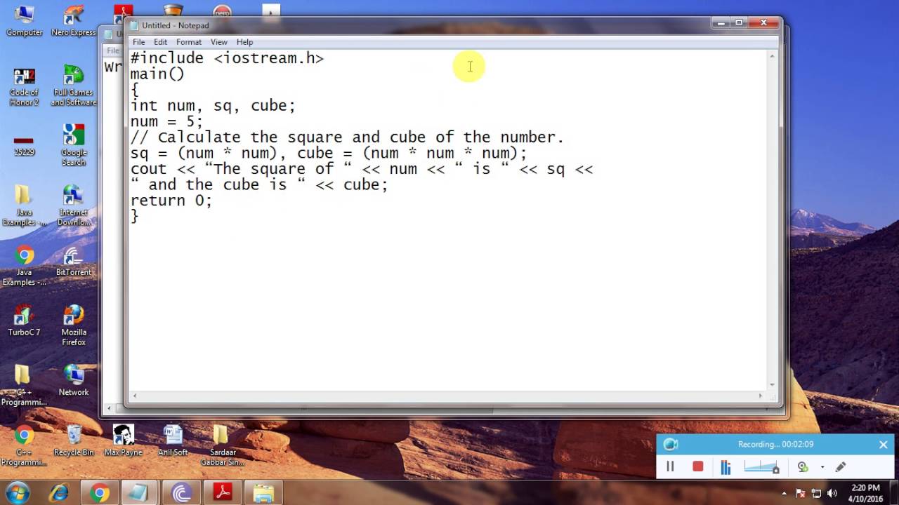Write A C++ Program To Illustrates The Sequence Point 21 - YouTube