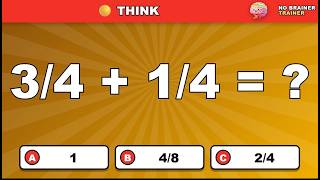 Can You Beat a 4th Grader 🧠 60 Math Questions (With Answers Explained)