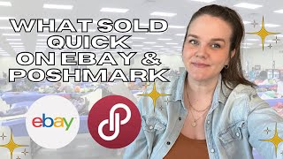 What sold quick on Ebay & Poshmark! #resellercommunity