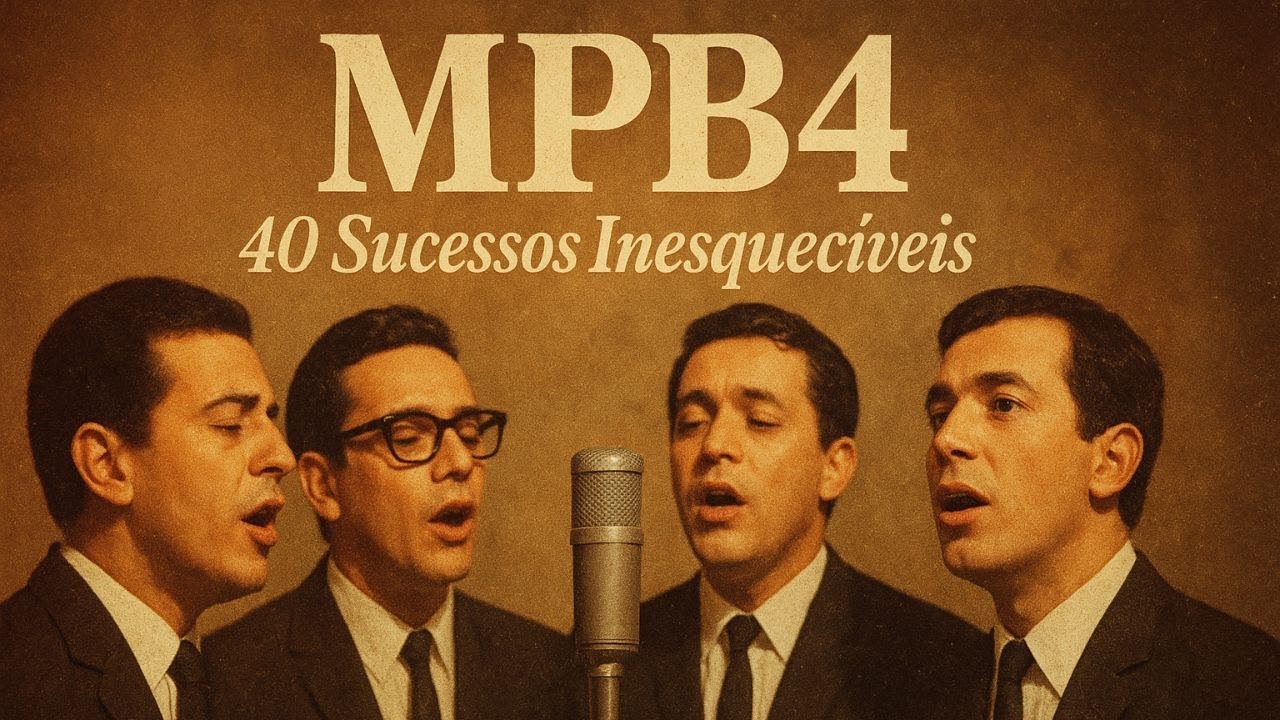 MPB4 – 40 Sucessos Inesquecíveis | Clássicos da Música Popular Brasileira