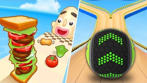 Going Balls Vs Sandwich Runner Speedrun Gameplay Android - Ios Part 4