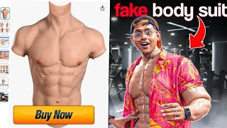 I PRANKED EVERYONE WITH A FAKE SIXPACK BODYSUIT