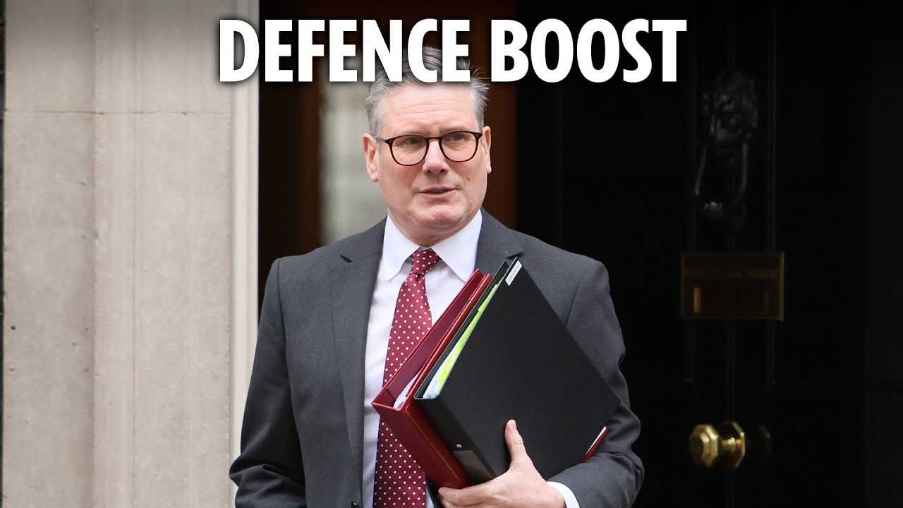 LIVE: Starmer HIKES defence spending in major statement - YouTube