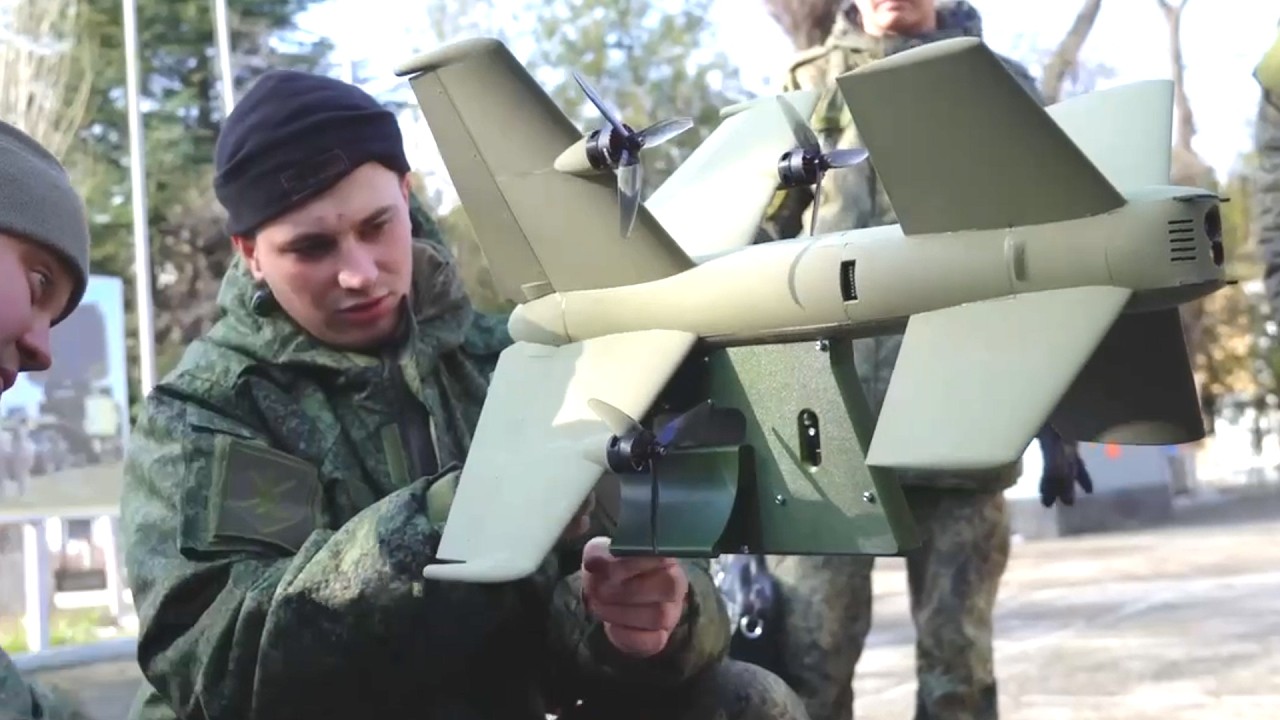 Дрон-перехватчик Елка России, обзор и запуск