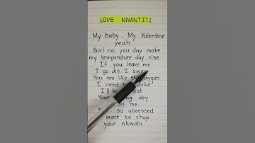 Love Nwantiti Lyrics 