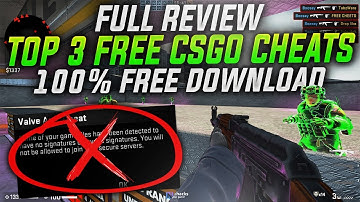 BEST TOP 3 FREE CSGO CHEATS FOR 2021 | REVIEW + DOWNLOAD