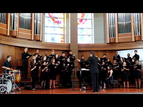 2012 AFA Mixed Chorus sings To the Mothers in Brazil:Salve Regina