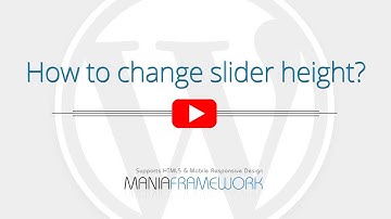 How to change slider height?