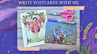 Write postcards with me | Postcrossing