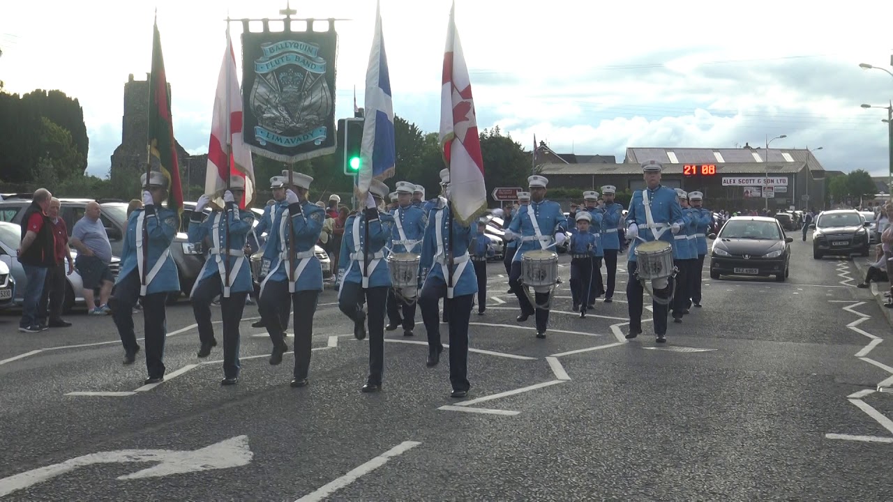 Ballyquin Flute Band Maghera Sons Of William 2019 YouTube