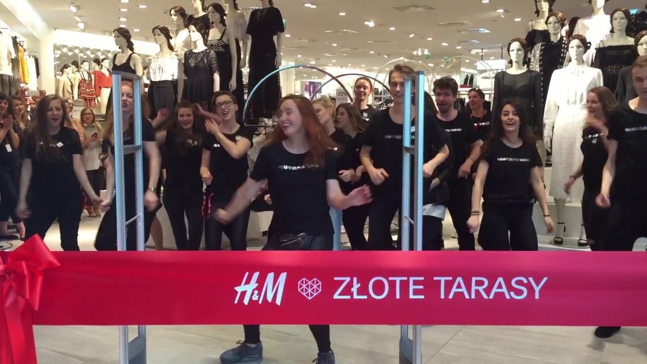 Otwarcie flagowego sklepu H&M - Warszawa, Złote Ta