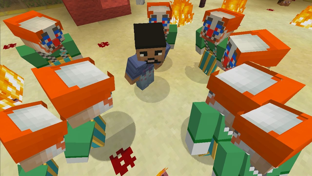 Minecraft Xbox - Murder Mystery - Clown Invasion (2)