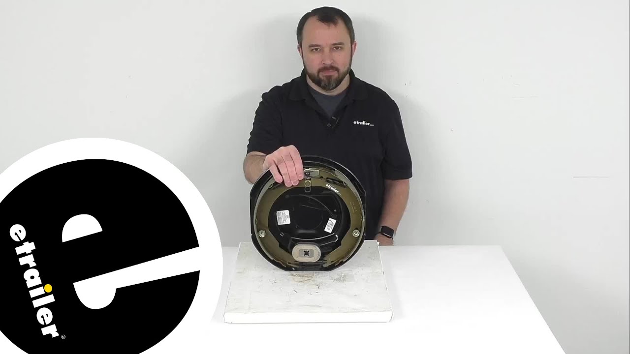 etrailer Checking Out the Lippert Electric Trailer Brake Assembly