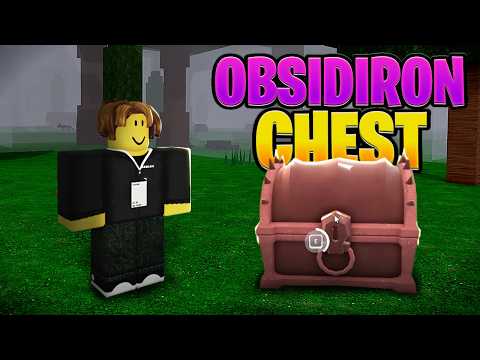 How to Craft OBSIDIRON CHEST in 99 Nights in The Forest How to Craft OBSIDIRON CHEST in 99 Nights in The Forest